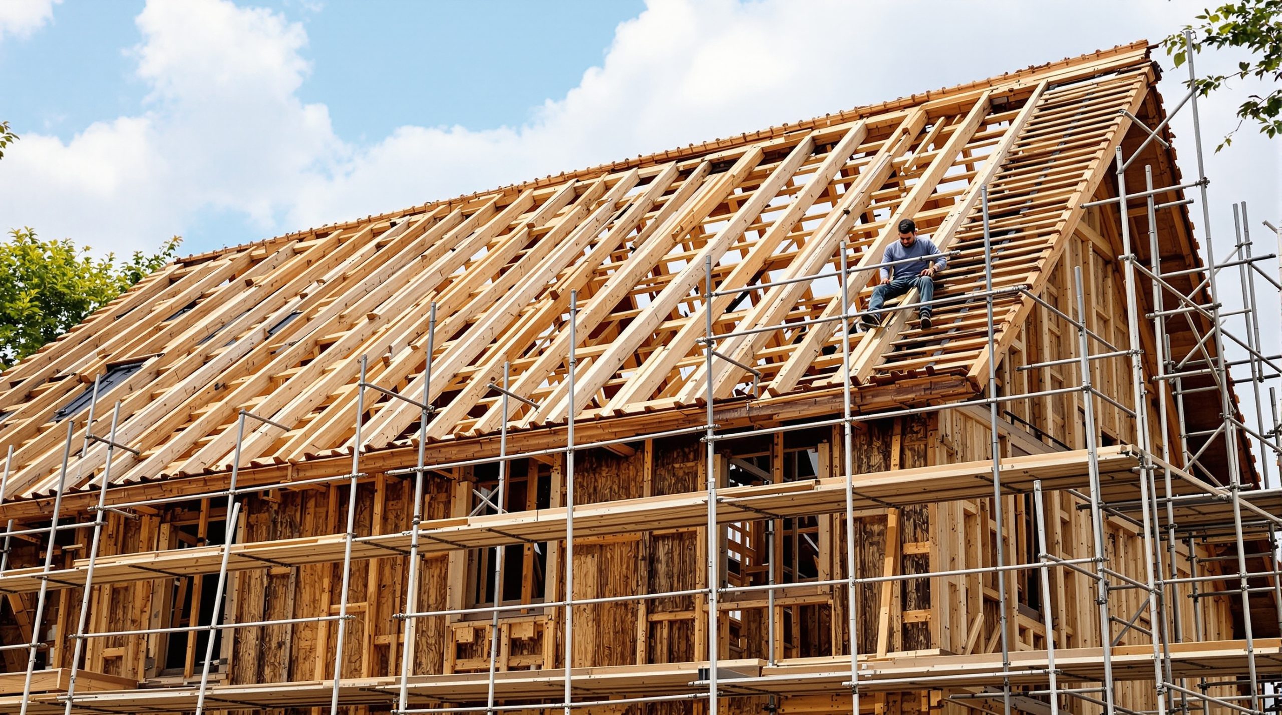 Coût charpente traditionnelle : découvrez les prix et options personnalisées